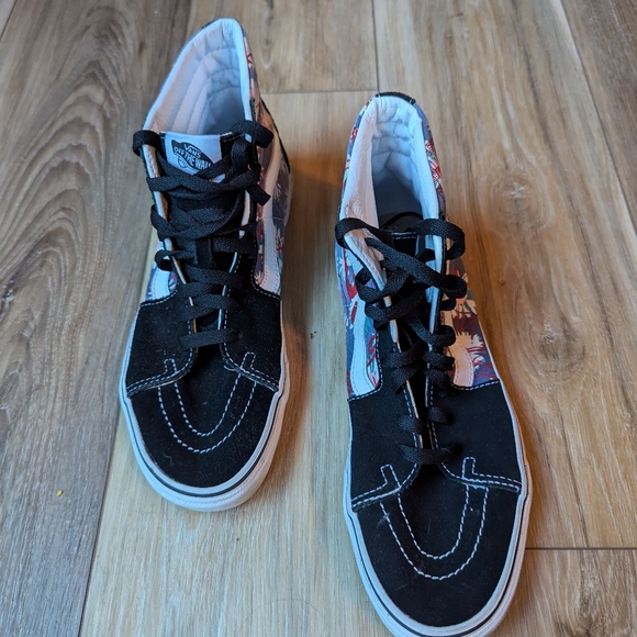 Vans high top SK8-HI floral pattern sneakers - Picture 5 of 8